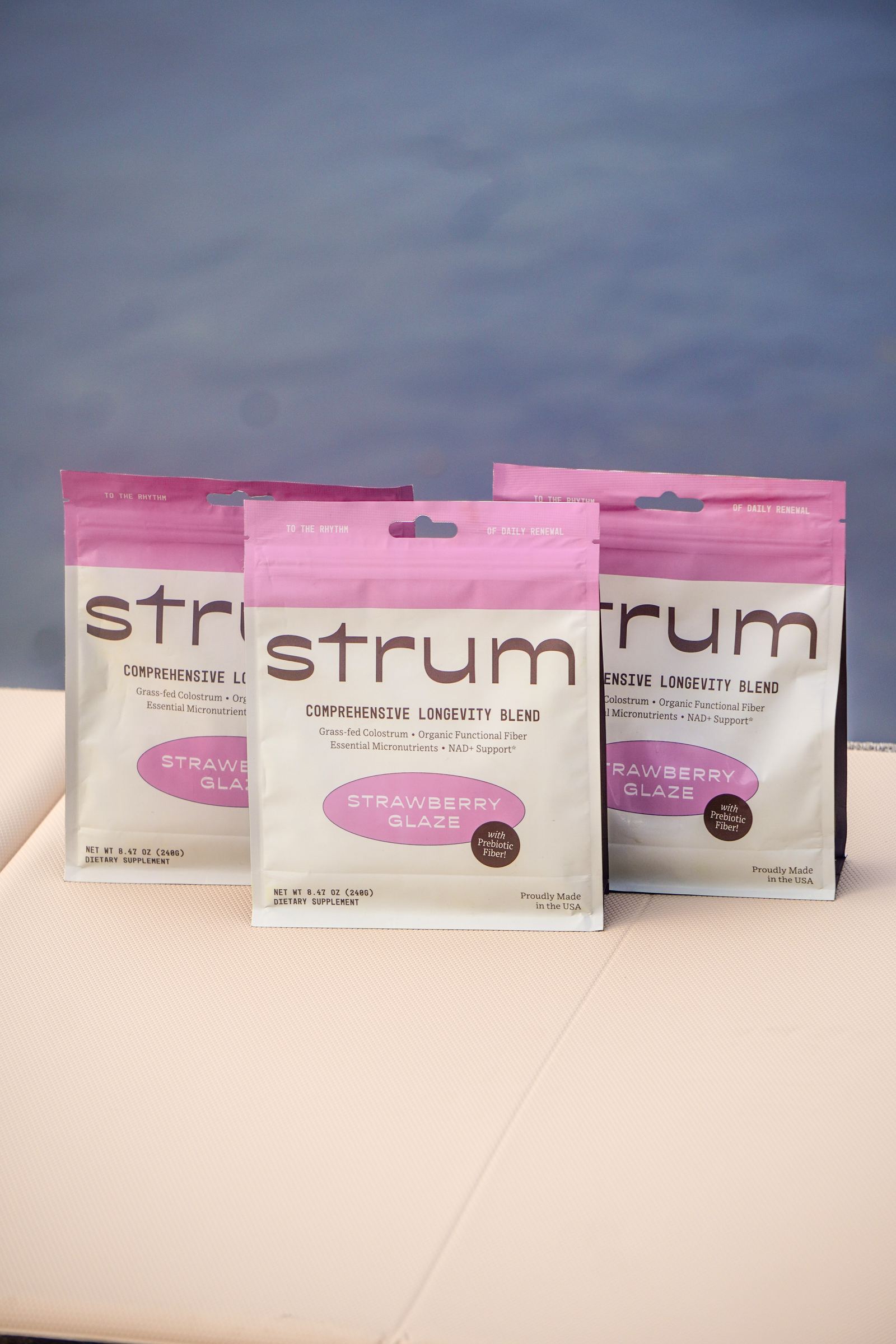 Three Strum pouches — subscribe and save